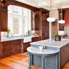 Traditional Kitchen Wooden Great Traditional Kitchen Interior Applied Wooden Kitchen Cabinet Ideas And Granite Countertop Also Glass Tile Backsplash Kitchens Inspiring Kitchen Cabinet Ideas Applying Various Cabinet Designs