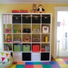 Kerrys Papercrafts Childs Incredible Kerrys Paper Crafts Jigsaw Flooring Child's Room Cube Storage With White Modular Padded Chairs And Pillows Kids Room Cheerful Kid Playroom With Various Themes And Colorful Design