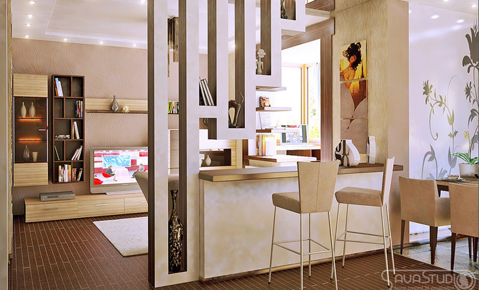 Room Divider Design Incredible Room Divider With Labyrinth Design Attached To Separate Sava Studio House Bar And TV Room For Watching Decoration Fantastic Room Decorations To Make A Comfortable Living Space