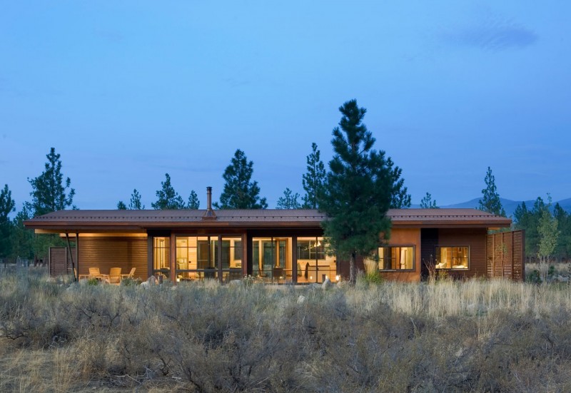 Place With Tree Interesting Place With Planters And Tree Which Area Surrounding The Wolf Creek Residence Area And Inspiring Our Decor Decoration Fabulous Contemporary Cabin Among The Beautiful Scenery View