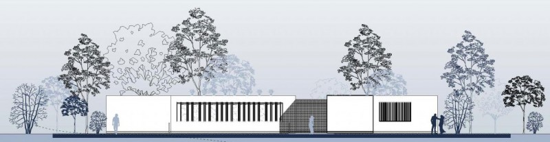 Elevation Design The Long Elevation Design Plan Of The Acill Atem House With Flat Roof And White Wall Near Green Trees Dream Homes  Luxurious And Elegant Modern Residence With Stunning Views Over The City