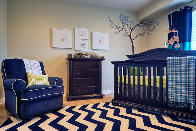 Navy Mixed Cream Luxurious Navy Mixed With Neutral Cream And White Painted Baby Room Completed With Black Crib Bedding For Boys Kids Room  Elegant Crib Bedding For Boys With Stylish Decoration