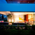 Casa Seta In Marvelous Casa Seta Home Design In Outdoor Space Decorated With Modern Minimalist Furniture Design And Green Landscaping Ideas Dream Homes Lively Colorful House Creating Energetic Ambience