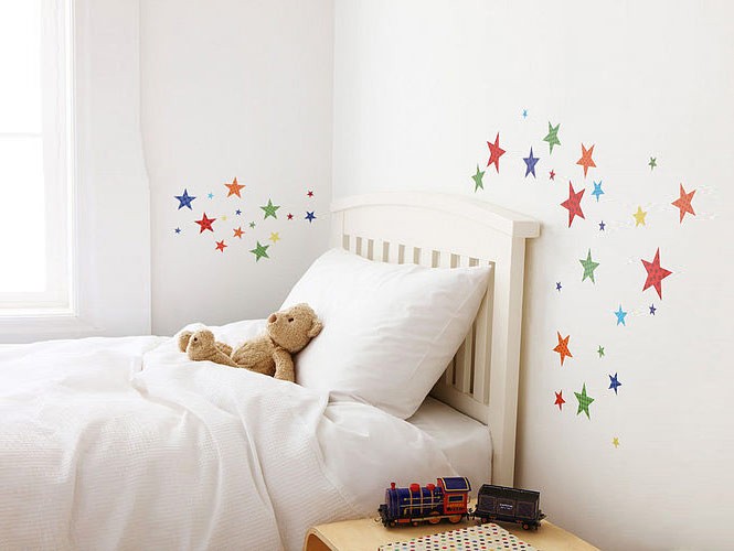 Wall Sticker Room Marvelous Wall Sticker Stars Kids Room Design Interior In Colorful Decor And Minimalist Contemporary Furniture Design Ideas Decoration Unique Wall Sticker Decor For Your Elegant Residence Interiors
