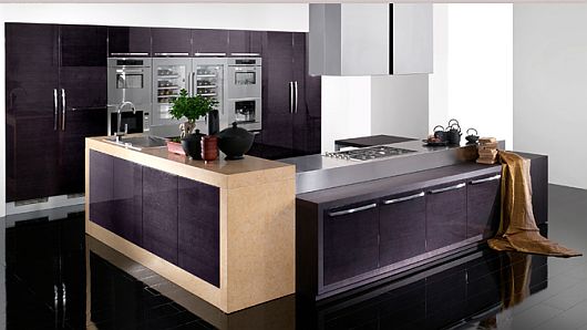 Ultra Modern Dominated Masculine Ultra Modern Kitchen Designs Dominated With Black Nuance On Kitchen Islands And Cabinet Set From Tecnocucina Kitchens  Elegant Modern Kitchen Design Collections Beautifying Kitchen Interior