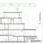 Side Section Of Mesmerizing Side Section Planning Design Of PPLB 0042 Residence With Five Floors And Soft Brown Staircase Which Is Made From Wooden Material Dream Homes Fancy Contemporary Home Using Concrete And Wooden Materials In Luxembourg