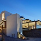 Architecture Of Atem Modern Architecture Of The Acill Atem House Exterior With White Wall And Stone Wall Near The Glass Walls Dream Homes Luxurious And Elegant Modern Residence With Stunning Views Over The City