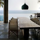 View By With Neat View By Dining Room With Pendant Lamp In Breathtaking Cliff House That Pool Giving Fresh The Area Dream Homes Spectacular Modern Cliff House With Great Open Infinity Pools