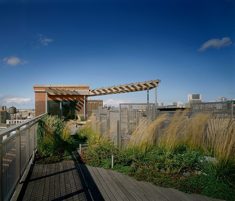 Exterior View Loop Nice Exterior View By West Loop Aerie Scrafano Architects Decor That Planters And Wooden Decks Add Perfect The Area Architecture  Small Home Design With Splendid Wood Pillars And Steel Construction