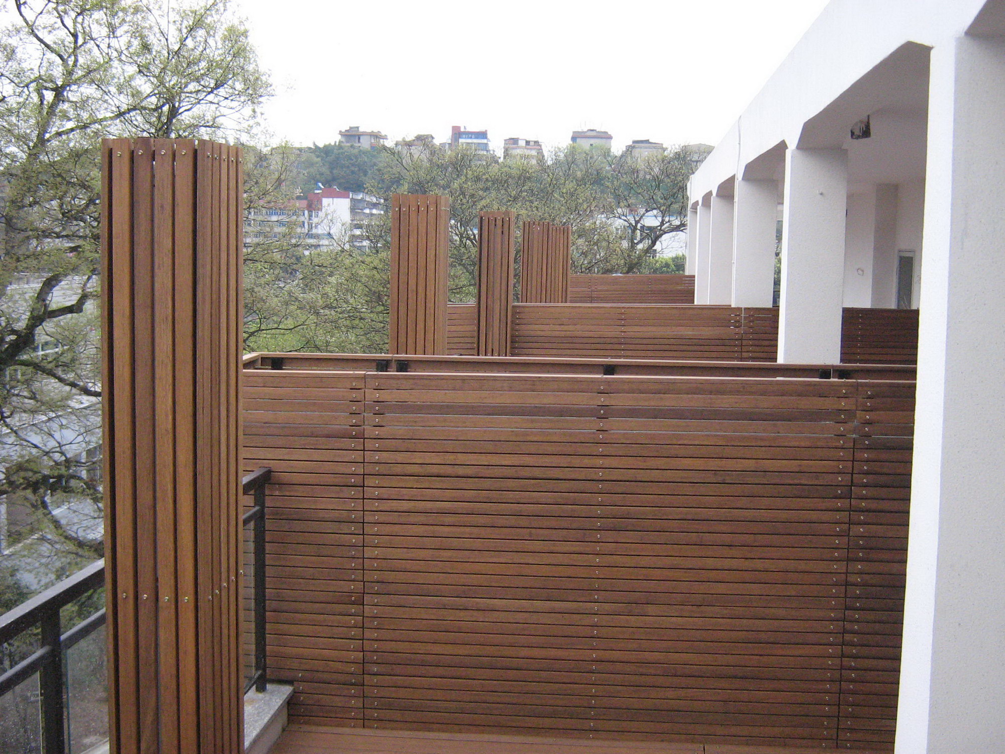 Outdoor Bamboo Design Spacious Outdoor Bamboo Wall Panels Design With Traditional Style For Home Terrace Decoration For Home Inspiration To Your House Decoration Attractive Bamboo Wall Panels As Eco Friendly Decoration