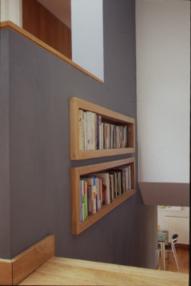 Staircase Details Bookshelf Stunning Staircase Details Mounted Wall Bookshelf Ideas 12AP Project Furniture Fancy House Style In Fascinating Sporadic Color Scheme