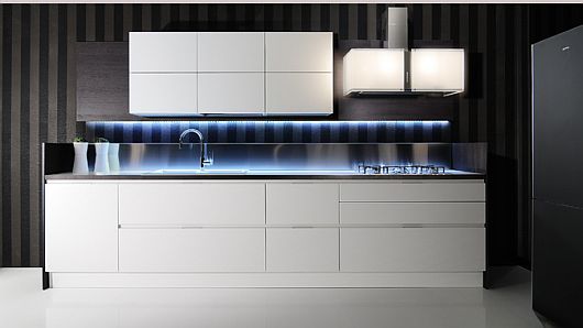 Ultra Modern By Stunning Ultra Modern Kitchen Designs By Applying The Dramatic LED Lighting Under Kitchen Cabinet From Tecnocucina Kitchens  Elegant Modern Kitchen Design Collections Beautifying Kitchen Interior