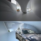 Concept Garage Garage Terrific Concept Garage With In Ground Garage And Light Gray Painted Wall And Floor With Glossy Effect Inside The Room Decoration Smart Garage Design In Various Decoration Ideas And Themes