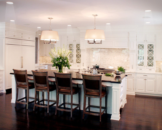 Kitchen Floor Islands Traditional Kitchen Floor Plans With Islands Enlightened By White Pendant Lights Old White Kitchen Cabinet Beautiful Fake Flower Kitchens Classy Kitchen Floor Plans With Islands In Lovely White Accessories