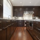 Contemporary Wooden With Wonderful Contemporary Wooden Kitchen Furniture With Fancy Cabinets That Used White And Brown Color Which Make Nice The Area Kitchens Candid Kitchen Cabinet Design In Luminous Contemporary Style
