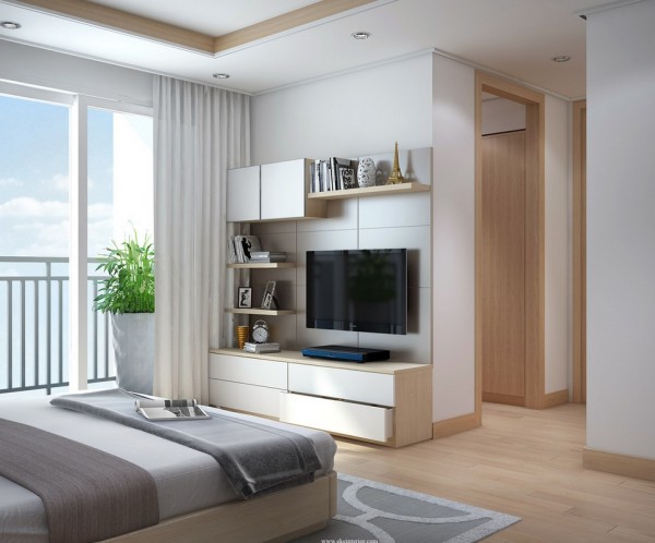 Entertainment Spot Master Amusing Entertainment Spot Of Home Master Bedroom Displaying TV Stand TV Open Shelves And Bedding In Front Of It Dream Homes Comfortable Living Room Space For An Elegant Modern Home Decoration