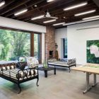 Black Iron Black Attractive Black Iron Benches And Black Table In The Brooklyn Studio With The Grey Concrete Floor Interior Design Enchanting Home Ideas With Dual Interior Design Full Of Personality