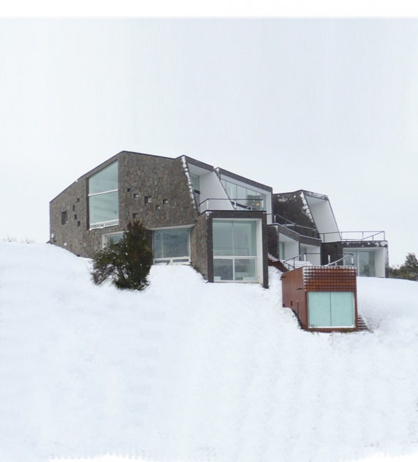 Modern Home The Awesome Modern Home Exterior Among The White Environment Of Snow Striking And Look So Impressive Design Dream Homes Wonderful Contemporary Villa With Beautiful Scenery Of Mountain View