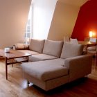 Nordic Interior Living Breathtaking Nordic Interior Design In Living Room With Grey Colored Soft Sofa And Soft Brown Floor Made From Wooden Veneer Dream Homes Warm And Elegant Scandinavian Interior Design For Your Modern Home