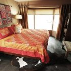 Eclectic Ranch Interiors Captivating Eclectic Ranch House Map Interiors Designed By Sylvia Beez With Mongolian Bedding For Master Bedroom Decor Interior Design Eclectic Modern Ranch House With Eye-Catching Interior Decoration