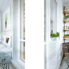 Room Space Compact Captivating Room Space Design Of Compact Apartment Moscow With Soft Brown Colored Wooden Floor Dream Homes Elegant Colorful Interior Design Displaying A Vibrant Pastel Colors