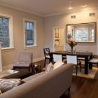 Living Room Grey Cozy Living Room With Fireplace Grey Sofa Modern Benson Residence Interior Design Stunning Single Family Home With Elegant Transitional Interior In Chicago