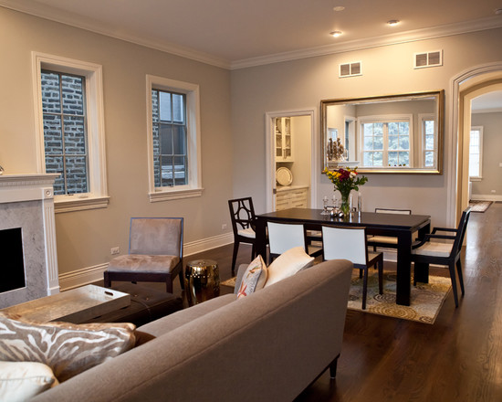 Living Room Grey Cozy Living Room With Fireplace Grey Sofa Modern Benson Residence Interior Design Stunning Single Family Home With Elegant Transitional Interior In Chicago