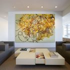 And Unique Design Creative And Unique Office Interior Design Decorated With Black Leather Sectional Sofa And Wooden Table By Rottet Studio Office & Workspace A Pair Of Modern Office Interior Design With White Color Themes