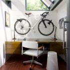 Modern Home Interior Elegant Modern Home Office Design Interior Used Wall Bike Storage Ideas In Minimalist Space For Home Inspiration To Your House Dream Homes 20 Excellent Bike Storage Ideas Ways To Organize Your Garage