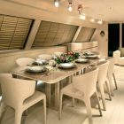 Red Dragon Table Elegant Red Dragon Yacht Dining Table Design Interior Used Minimalist Modern Furniture For Home Inspiration Interior Design Luxury Yacht Interior With Deluxe Interior And Fabulous Furniture