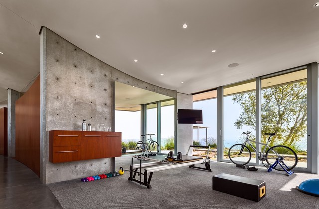 Modern Home Design Epic Modern Home Gym Room Design Interior Decorated With Minimalist Bike Storage Ideas And Glass Door Decoration Ideas Dream Homes 20 Excellent Bike Storage Ideas Ways To Organize Your Garage