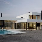 House Design Bell Excellent House Design Of Grand Bell Residence With White Concrete Wall And Big Swimming Pool With Blue Colored Water Dream Homes Fresh White Home Shades Of Clean And Airy Interior Ideas