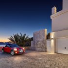 Open Garage Mallorca Exciting Open Garage Design At Mallorca Villa Overlooking The Sea Applied White Garage And Entry Door Dream Homes Luxurious Contemporary Mediterranean Villa With Sophisticated Interior Style