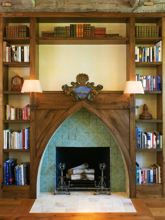 Traditional Fireplace Rustic Exciting Traditional Fireplace With Bookshelf Rustic French Villa Living Room Dream Homes An Elegant And Comfortable Villa Design For Big Family