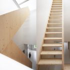 Oak Stairways With Fabulous Oak Stairways Design Interior With Wooden Material And White Wall Color Decoration Ideas For Home Inspiration Decoration Spacious Home Interior Design With White Walls And Stylish Shelves