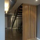 Modern Staircase With Fantastic Modern Staircase Design Interior With Bike Storage Ideas In Minimalist Space For Home Inspiration To Your House Dream Homes 20 Excellent Bike Storage Ideas Ways To Organize Your Garage