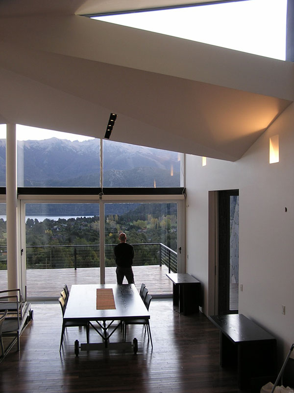 Sloping Ceiling Window Fascinating Sloping Ceiling With Large Window Providing Total Comfort And Fresh Nuance Inside The Modern Interior Design Decoration Wonderful Contemporary Villa With Beautiful Scenery Of Mountain View