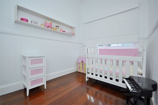 Modern Hitech Girl Feminine Modern Hitech Mansion Baby Girl Private Bedroom With Soft Pink Effect On Bedroom Cabinet And Bed Duvet Interior Design Beautiful Interior Design In Modern Hi-Tech Mansion House Of Paddington