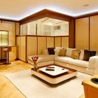 Interior Color Living Golden Interior Color Scheme Of Living Room Space With Corner Bar Of Contemporary Wilton Place Townhouse Interior Design Classic Contemporary Townhouse With Blend Interior Design Style 