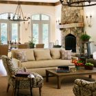 Family Room Beige Gorgeous Family Room Decor With Beige Sofa Rustic French Villa Dream Homes An Elegant And Comfortable Villa Design For Big Family
