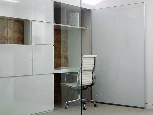 Unique Office By Impressive Unique Office Interior Design By Applying Minimalist Swivel Chair And Working Desk Design By Rottet Studio Office & Workspace A Pair Of Modern Office Interior Design With White Color Themes