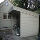 Traditional Garage Design Incredible Traditional Garage And Shed Design With Small House Shaped For Bike Storage Ideas For Home Inspiration To Your House Dream Homes 20 Excellent Bike Storage Ideas Ways To Organize Your Garage