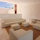 Exotic Villa Displays Inspiring Exotic Villa Living Lounge Displays Minimalist White Sofa Set With Versatile Coffee Table In Dominican Republic Interior Design Exotic Modern Villa Design With Beautiful Living Room In Santo Domingo