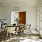 Dining Room Exquisite Interesting Dining Room Ornamentation Of Exquisite Three Bedroom Apartment Beautified With Artistic Chandelier And Floral Decoration In London Dream Homes Amazing Interior Photography Ideas For Minimalist Living Space