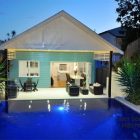Modern Hitech With Minimalist Modern Hitech Mansion Design With Infinity Pool Decoration And Black Wooden Sofa And Dining Furniture Interior Design Beautiful Interior Design In Modern Hi-Tech Mansion House Of Paddington