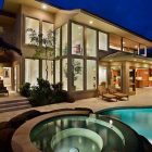 Architecture Of Makena Modern Architecture Of The Hale Makena Maui Residence Back Space With Cozy Terrace And Blue Pool Near It Dream Homes Luxurious Modern Villa With Beautiful Swimming Pool For Your Family