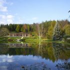 Landscape Of That Remarkable Landscape Of The  House That Give Powerful Natural Nuance In The Home Exterior Design Idea Dream Homes Unique And Beautiful Lake Home With Eco Friendly Concept