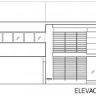 Facade Design The Sensational Facade Design Plan Of The Patio Residence With Wooden Shutters And The Wide Glass Walls Dream Homes Stunning White Home With Authentic Patio In Modern Style