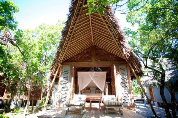 Wooden Beach The Simple Wooden Beach Chairs On The Wooden Deck Outside The Villas Suluwilo By Studio COA With Wooden Bed Decoration Wonderful Modern Villa With Gorgeous Inner Courtyards And Open Living Space