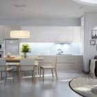 Living Space Dining Spacious Living Space Kitchen And Dining Room Located Next To Luxurious Living Room Painted In Light Grey Dream Homes Comfortable Living Room Space For An Elegant Modern Home Decoration